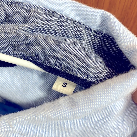 Men’s small light blue Jack & Jones long sleeve button down - Picture 4 of 4